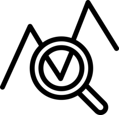 Graphic Search Sticker Outline Svg File, Free Vectors File